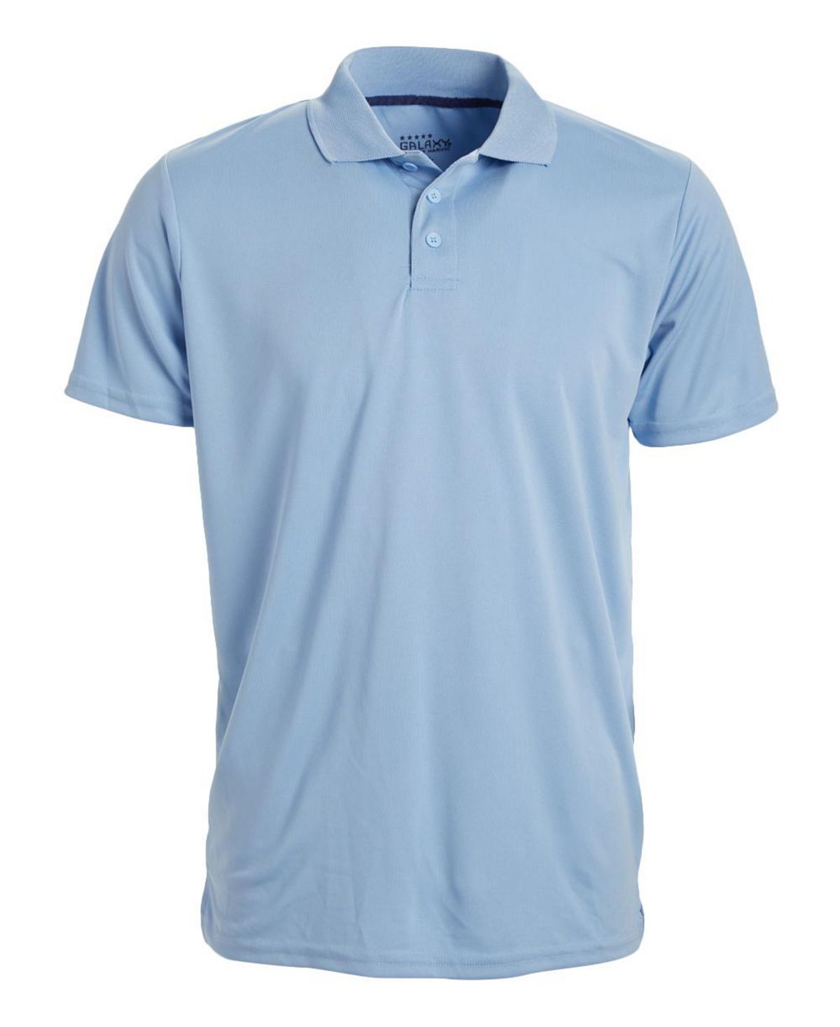 цена Мужская влагоотводящая рубашка поло сухой посадки без тегов Galaxy By Harvic, светло-синий