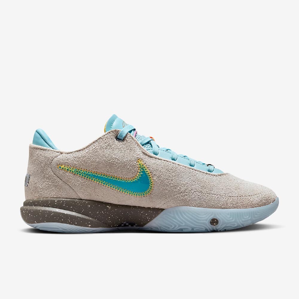 

Кроссовки Nike LeBron XX EP Basketball, голубой/серый