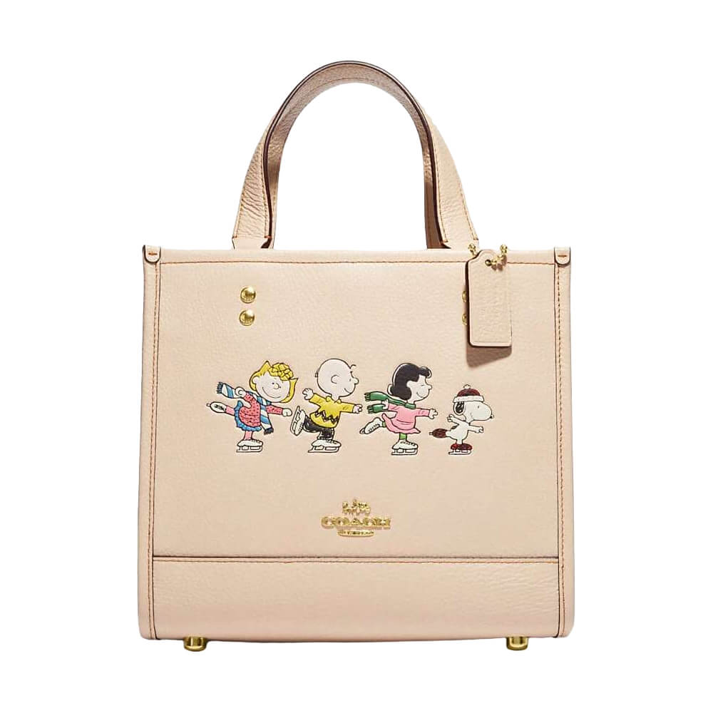 Сумка Coach Outlet X Peanuts Dempsey Tote 22 with Snoopy and Friends