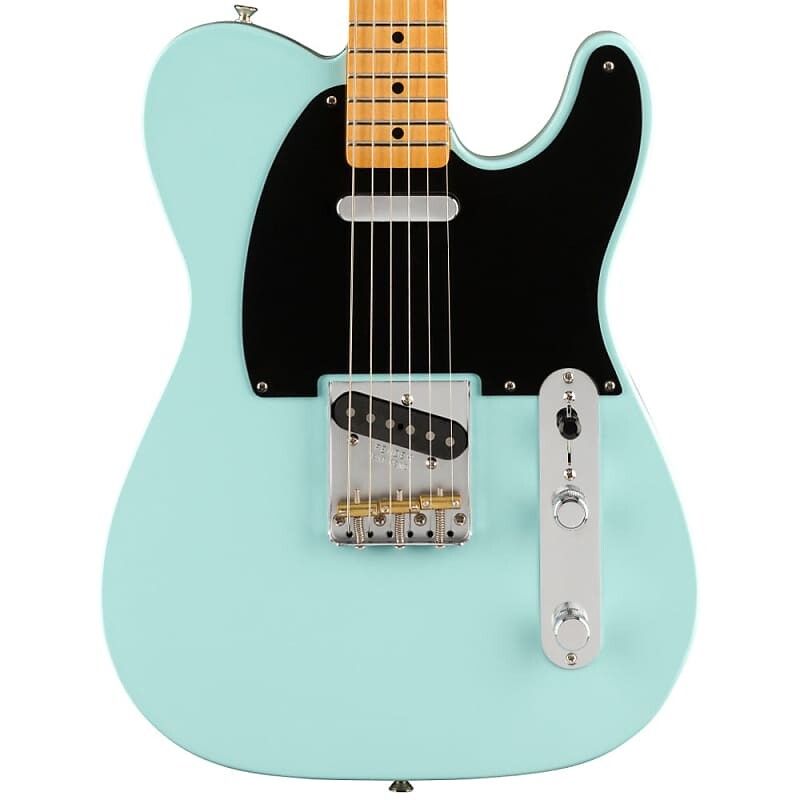 

Fender Vintera 50s Telecaster Modified, гриф из клена, цвет Daphne Blue Vintera '50s Telecaster Modified