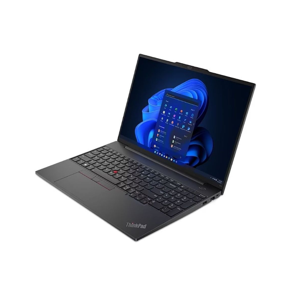 Ноутбук Lenovo ThinkPad E16 16'', 16 ГБ/512 ГБ, i5-1335U, Intel Iris Xe, черный, английская клавиатура ноутбук lenovo thinkpad e14 gen 5 14 16 гб 512 гб i5 1335u intel iris xe черный английская клавиатура