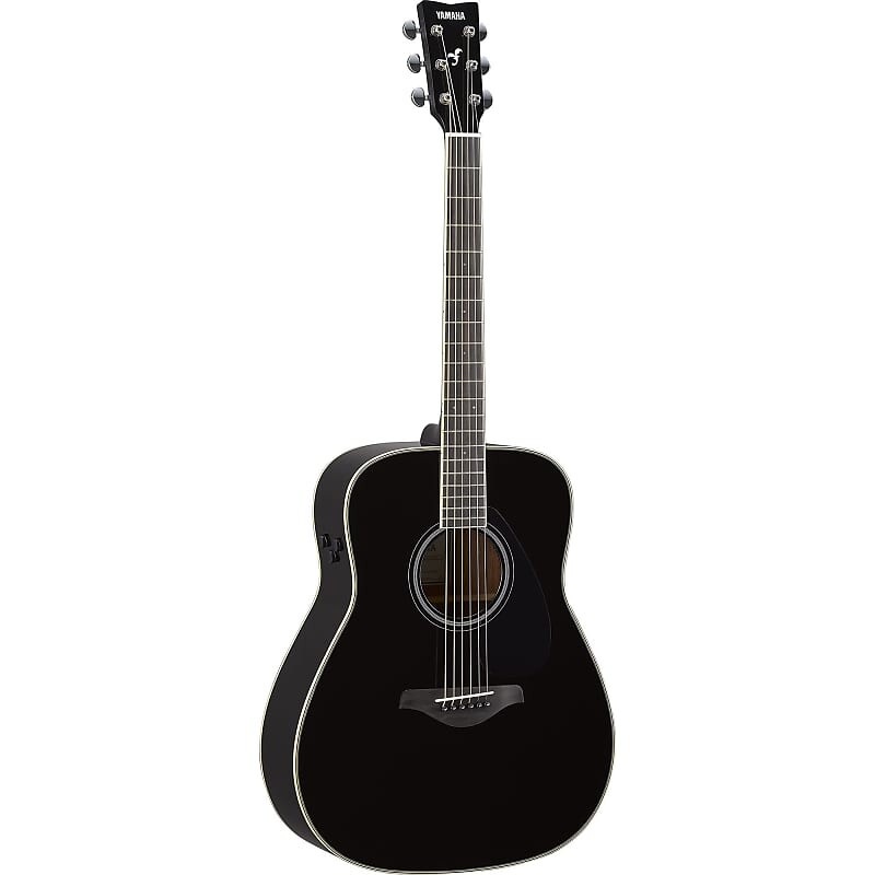 

Акустическая электрогитара Yamaha FG-TA TransAcoustic, верхняя дека из массива ели, черная FGTA-BL