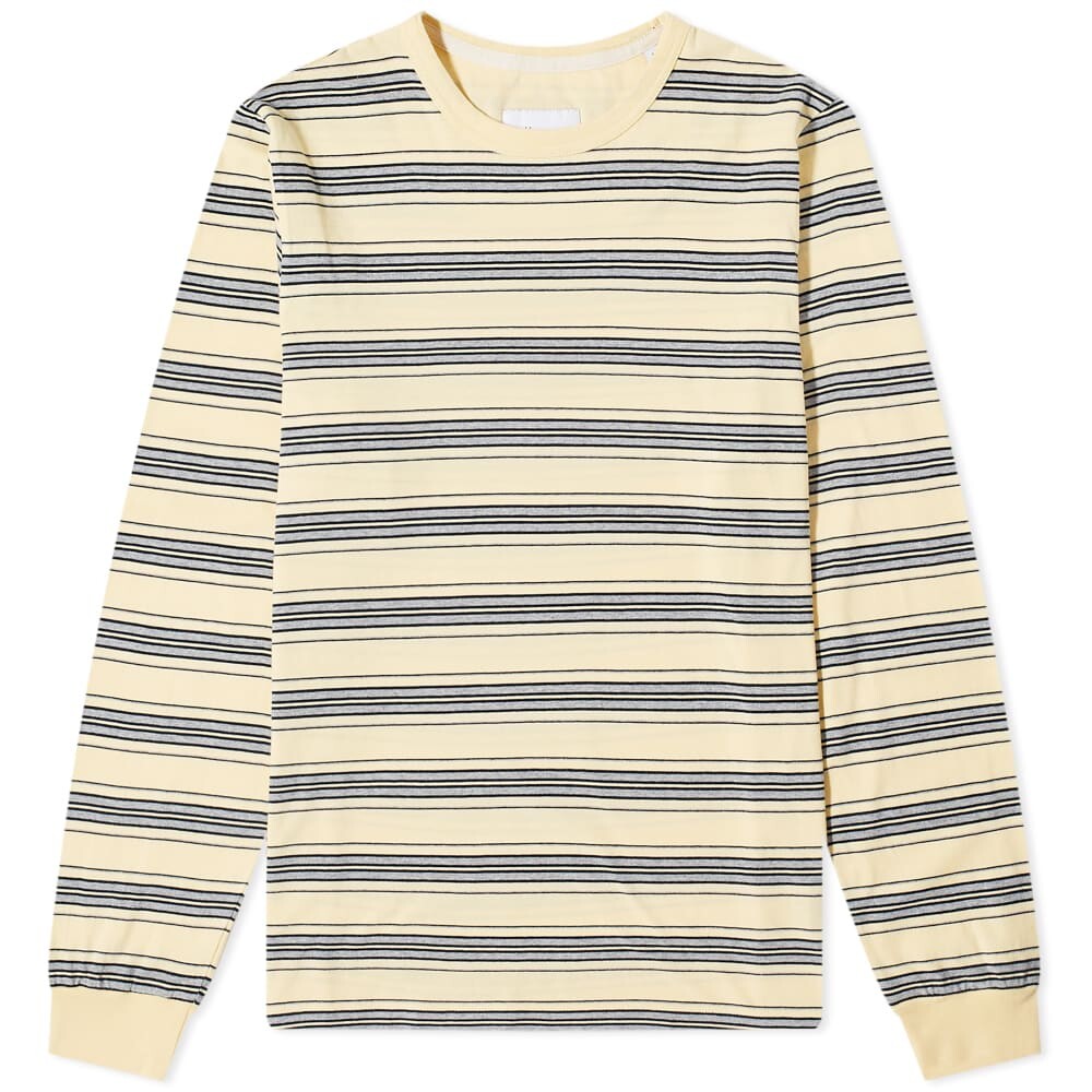 

Футболка Albam Long Sleeve Overdyed Stripe Tee