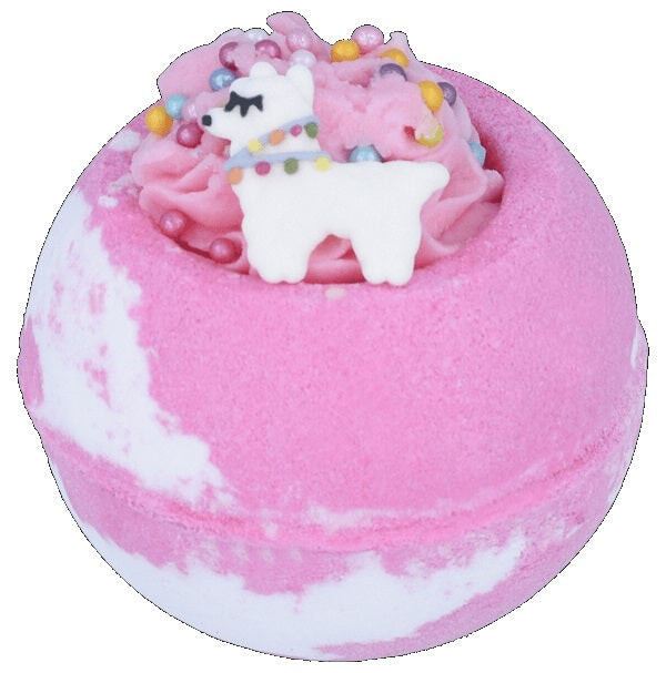 

Bomb Cosmetics No Prob-Llama Bath Blaster шипучая бомбочка для ванны 160г