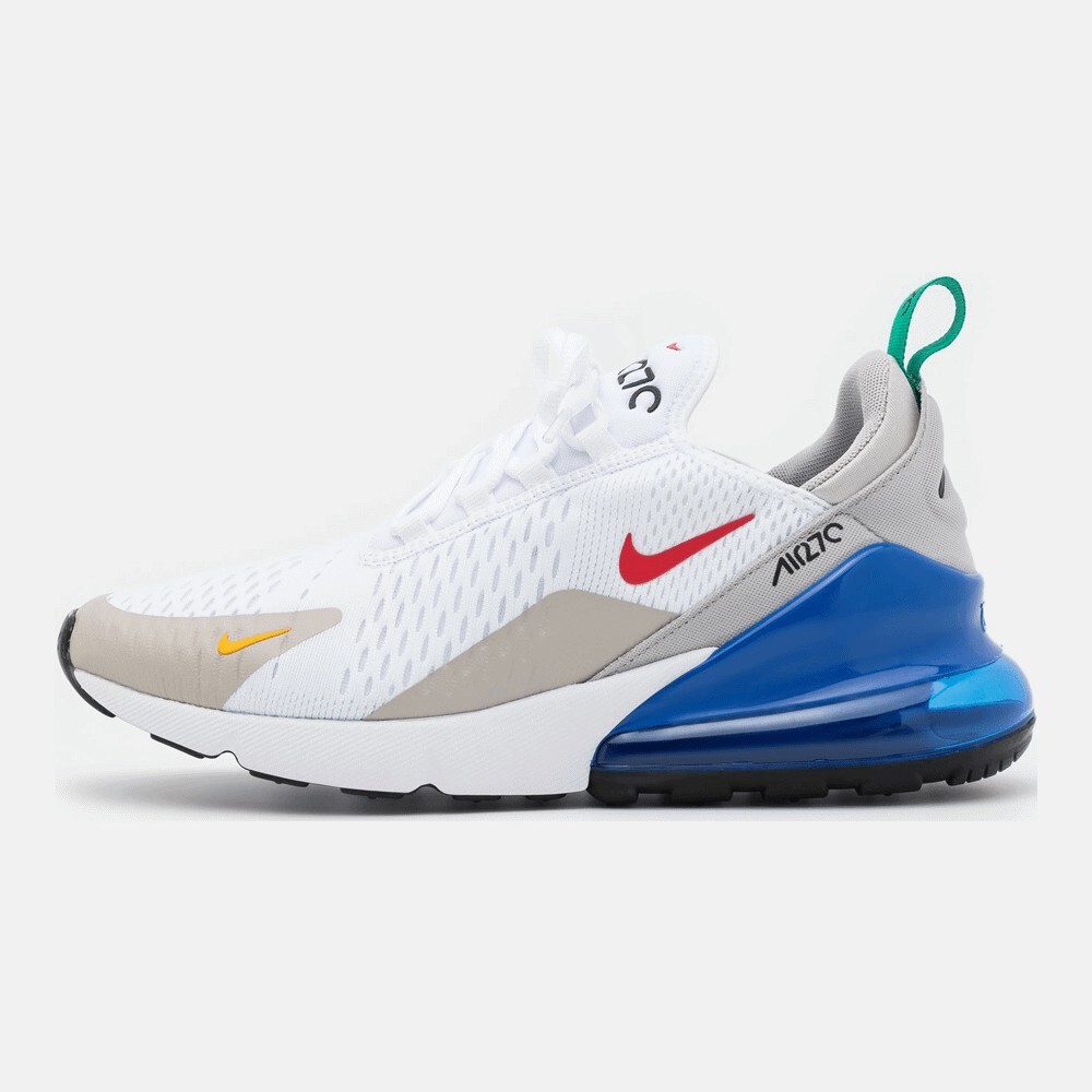 

Кроссовки Nike Sportswear Air Max 270 Sos, white/university red/game royal/malachite/university gold/light iron ore