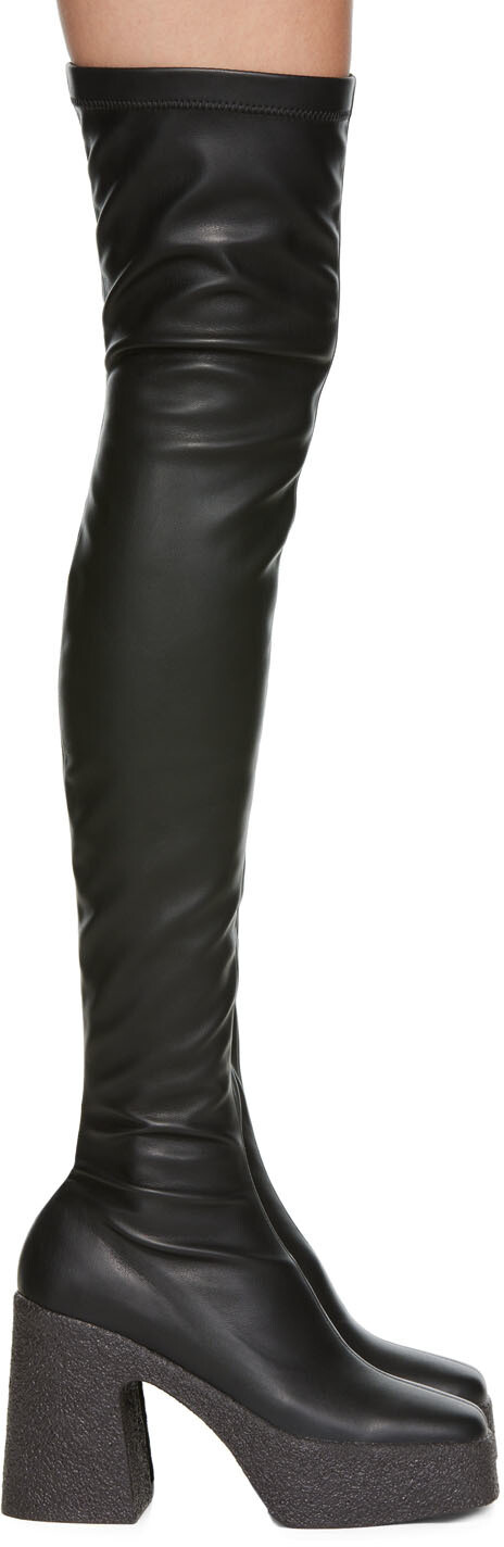 

Черные высокие сапоги Skyla Stella McCartney