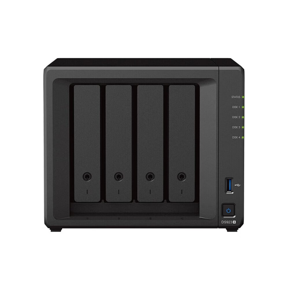 

Сетевое хранилище Synology DS923+ 4 диска с расширением до 9 дисков