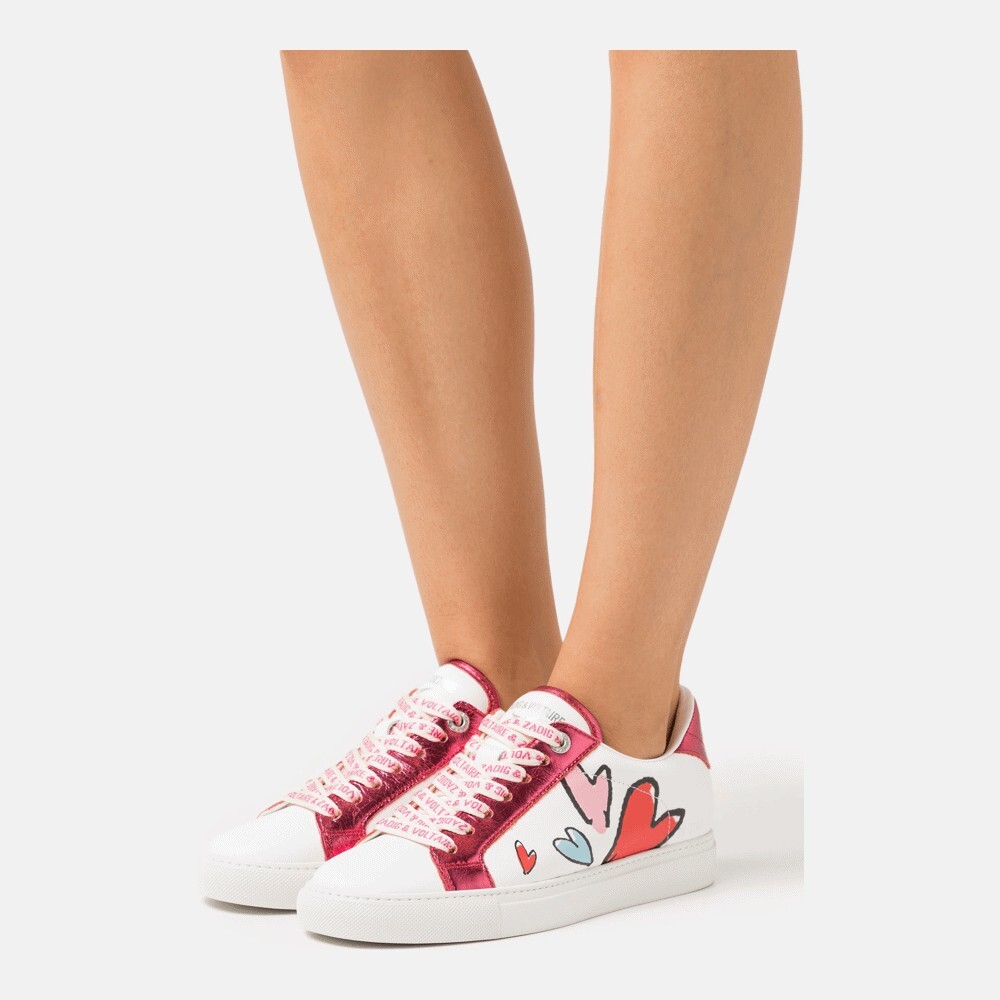 

Кроссовки Zadig & Voltaire Small Heart, blanc