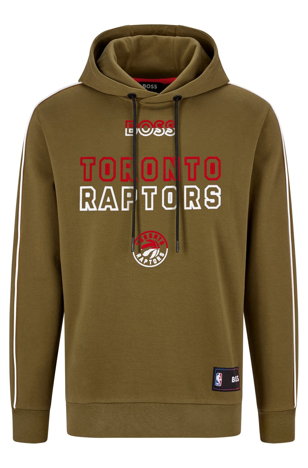 

Толстовка Boss & NBA Cotton-blend NBA Raptors, хаки