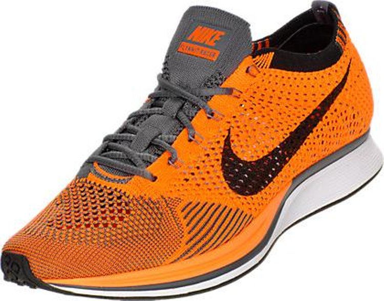 Nike flyknit racer total sale orange