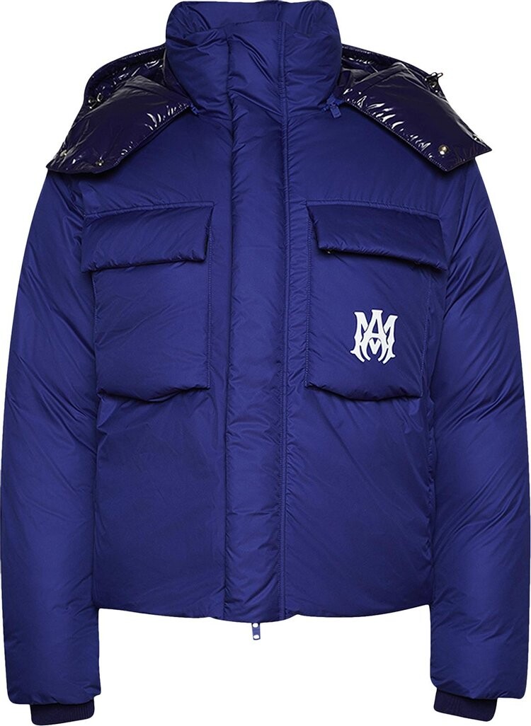

Пуховик Amiri Hooded Down Puffer Jacket 'Blue', синий