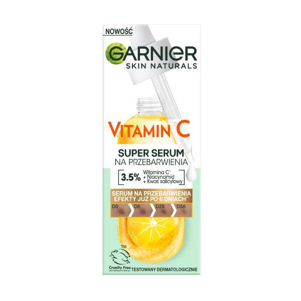 Garnier Skin Naturals Супер сыворотка с витамином С для пигментных пятен 30мл