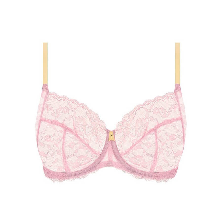 

Бюстгальтер с боковой поддержкой Freya Offbeat Underwire, розовый/желтый