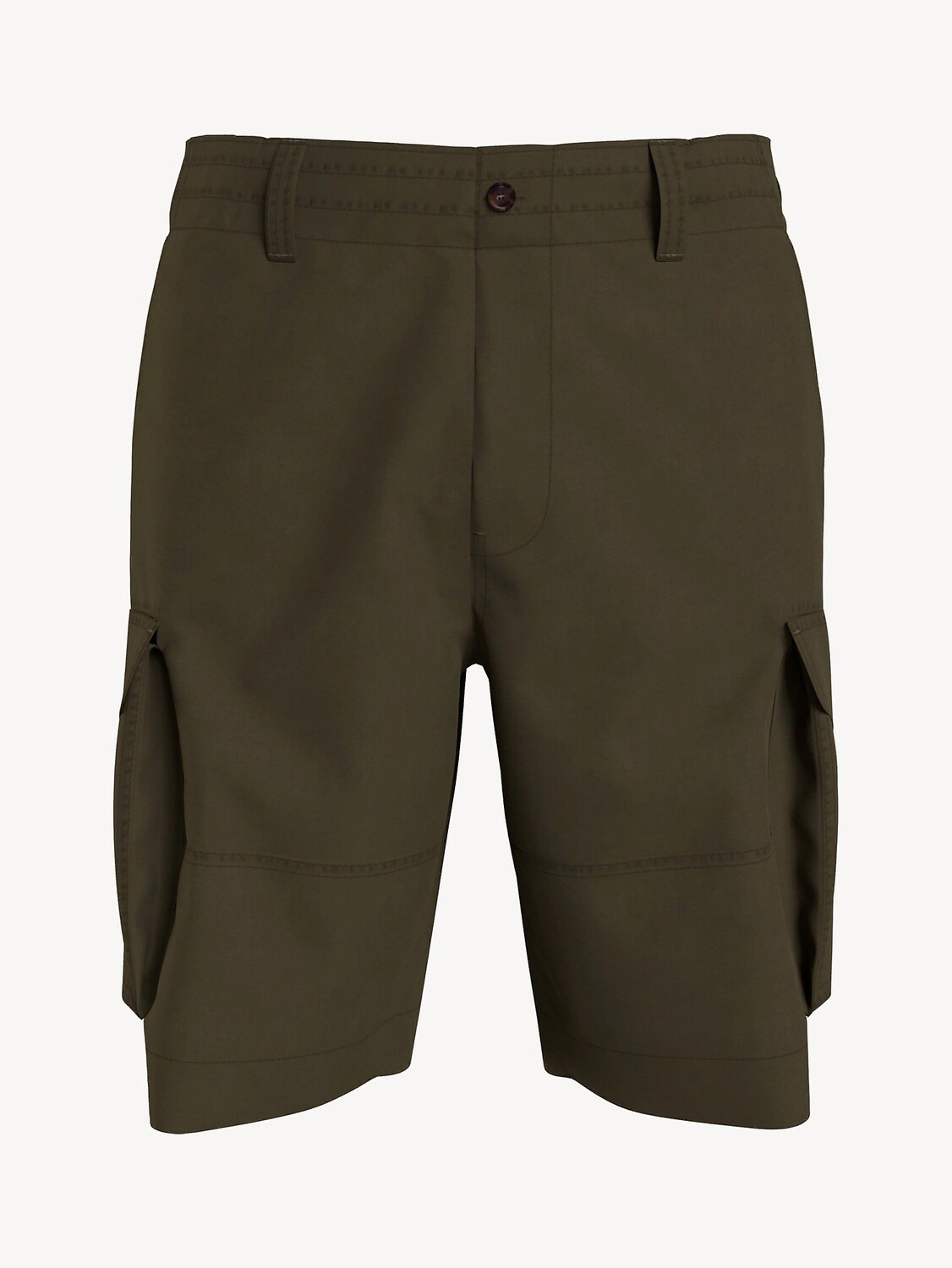 

Шорты Tommy Hilfiger Essential Solid Cargo, темно-зеленый