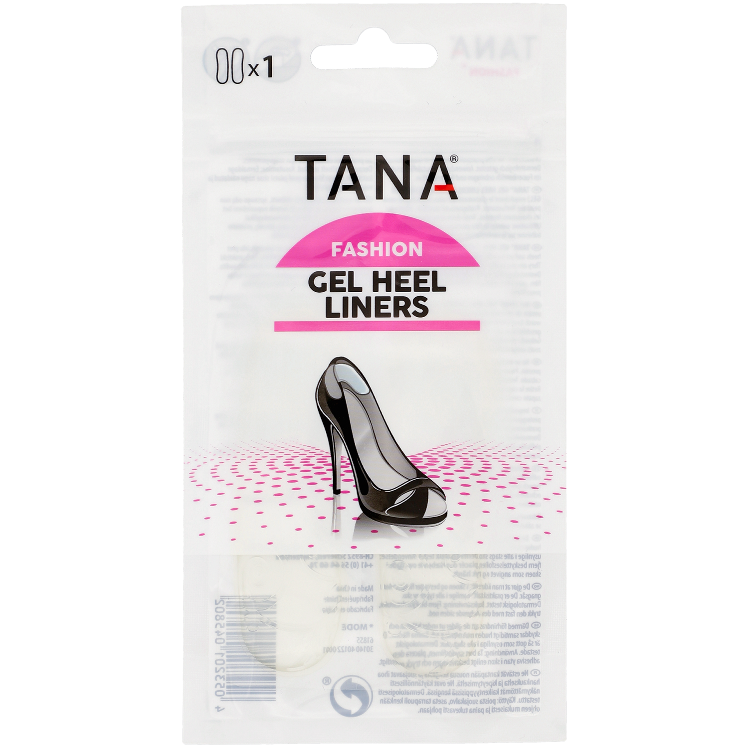 Tana гелевые каблуки, 1 пара tana нескользящие стельки для обуви 1 пара