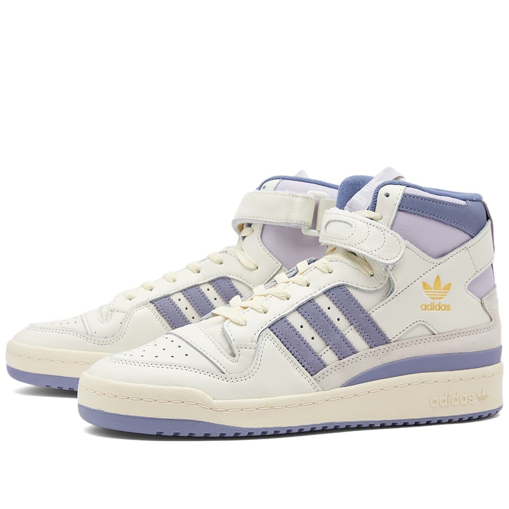

Мужские кроссовки высокие Adidas Forum 84 Hi, белый/сиреневый