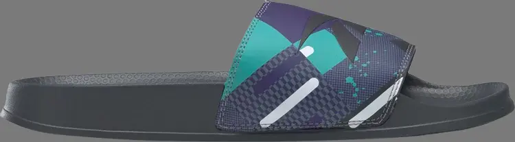 

Кроссовки classic slide 'vector logo' Reebok, черный