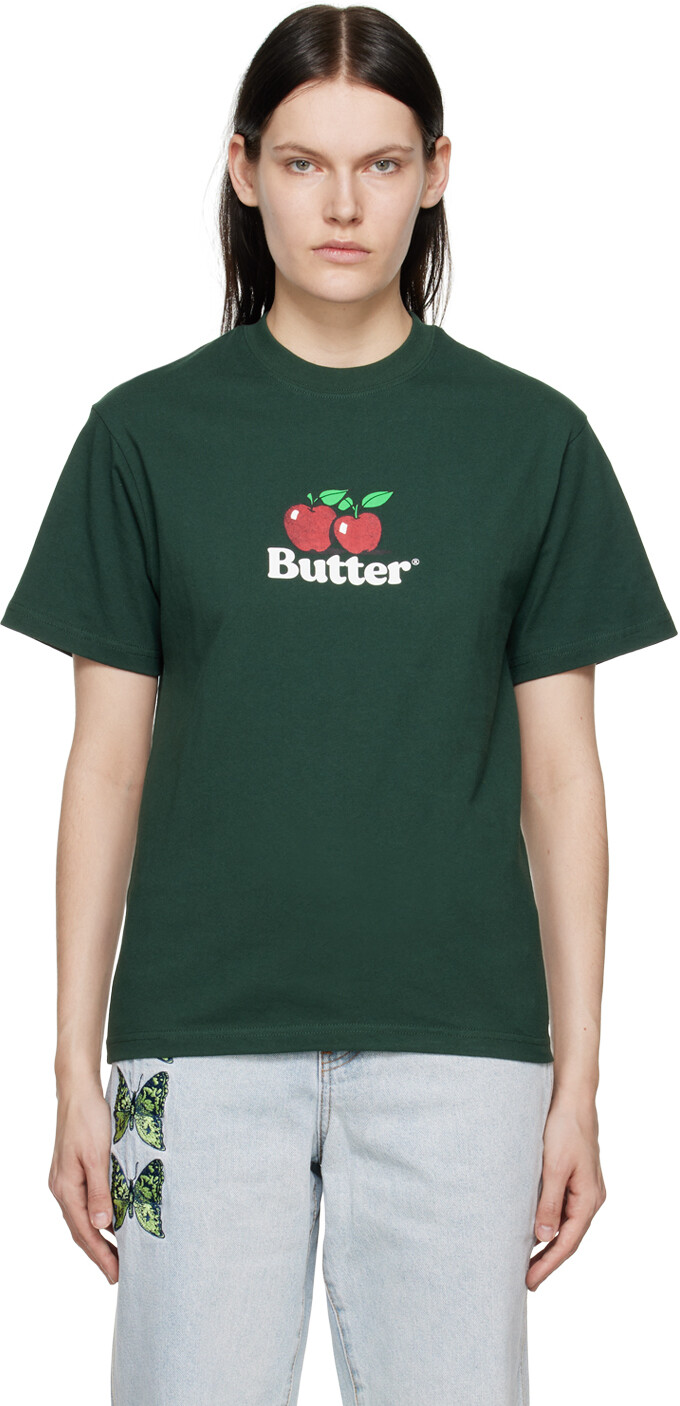 

Футболка с зелеными яблоками Butter Goods