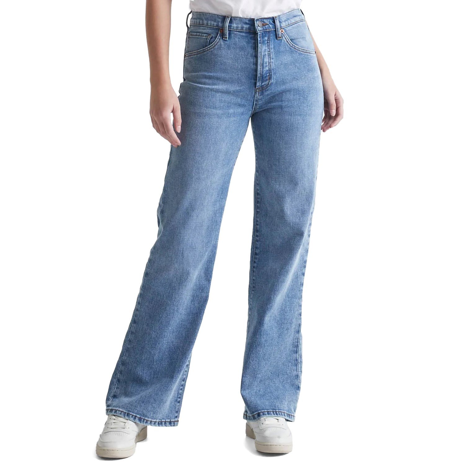 мужские джинсы ripndip sprinkles wide leg denim синий размер 32 Широкие джинсы DU/ER Midweight Performance Denim, синий