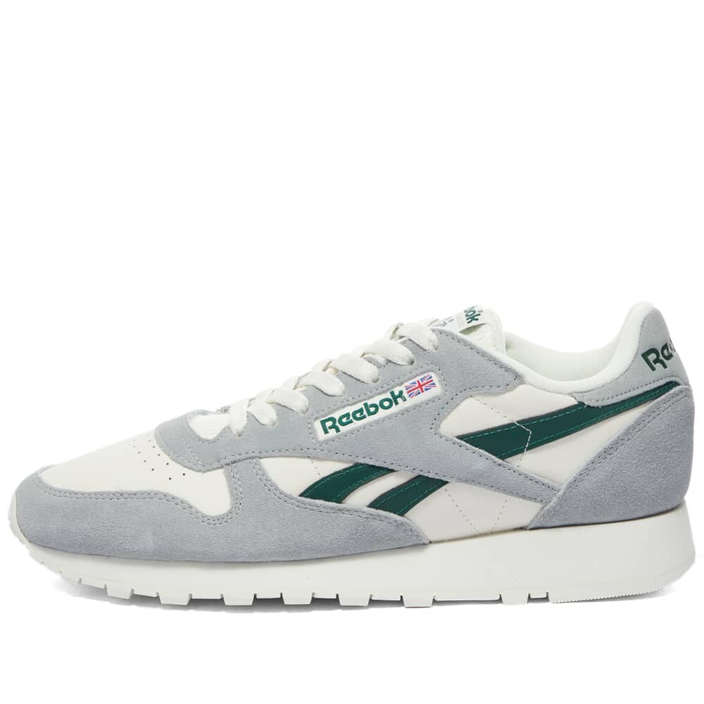 

Кроссовки Reebok Classic Leather, серо-зеленый