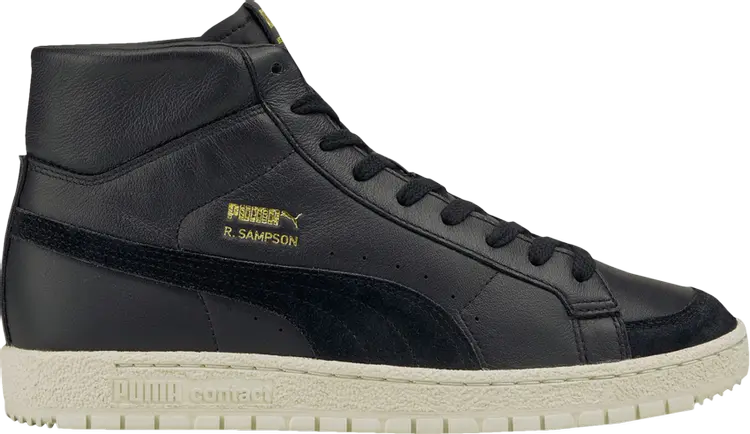 Кроссовки Puma Ralph Sampson 70 Mid Archive Black Ivory Glow, черный