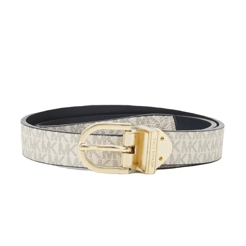 

Ремень Michael Kors Reversible, белый/синий