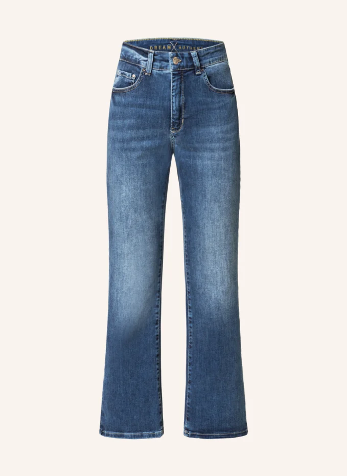 Расклешенные джинсы dream kick Mac, синий
