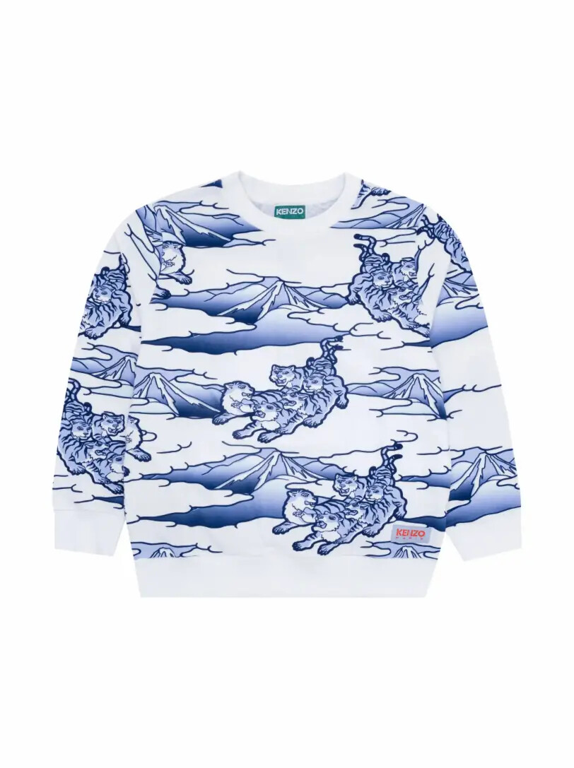 

Свитшот с принтом Kenzo