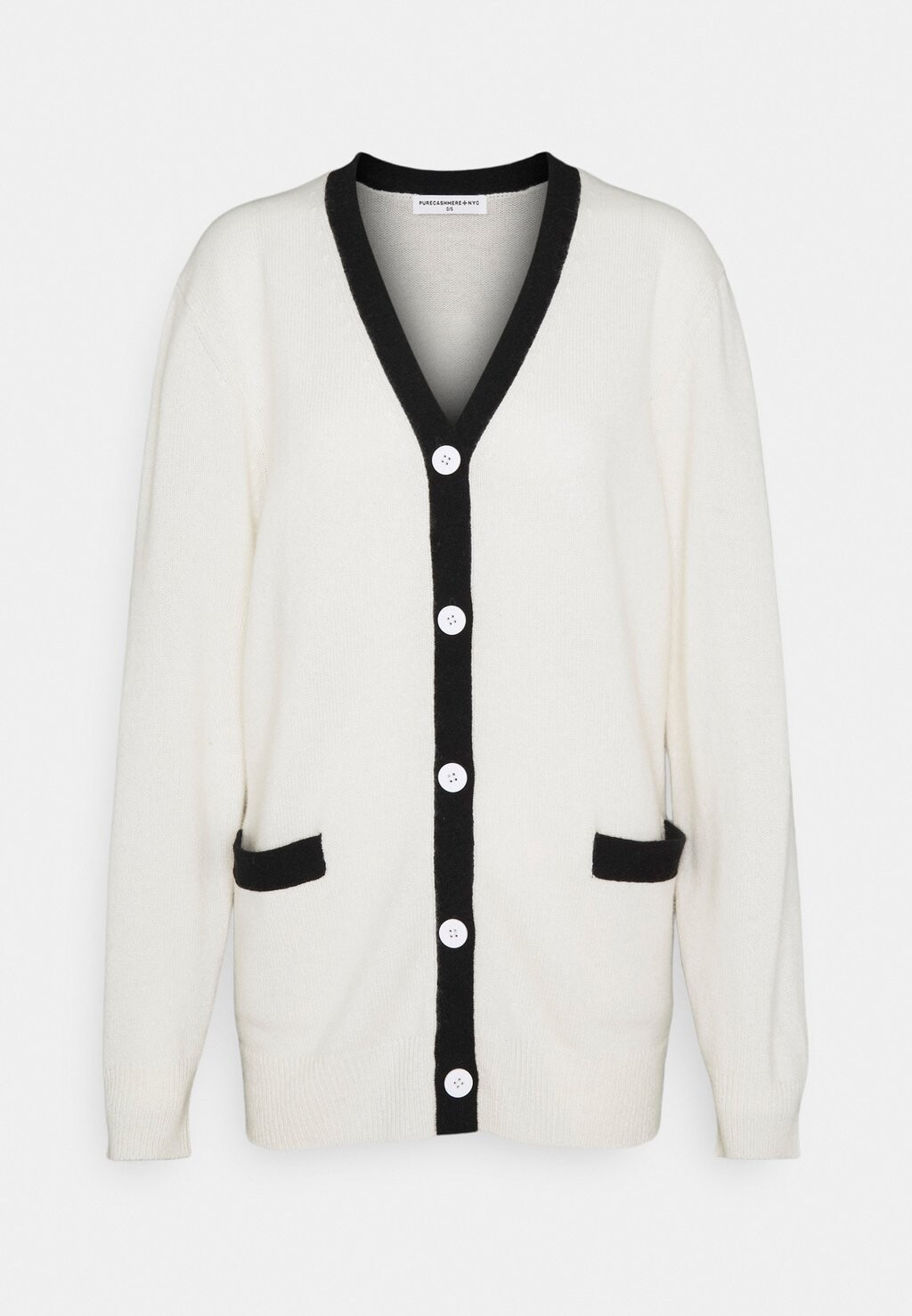 

Кардиган pure cashmere КАРДИГАН С V-ОБРАЗНЫМ ВЫРЕЗОМ, белый