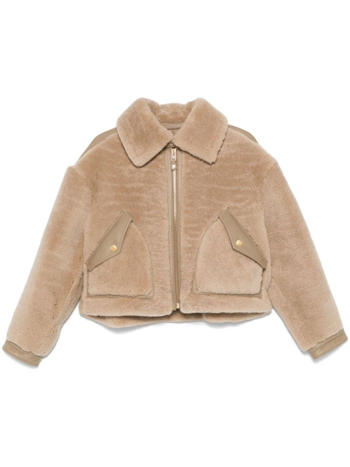 

Tommy Hilfiger дубленка из овчины, серый