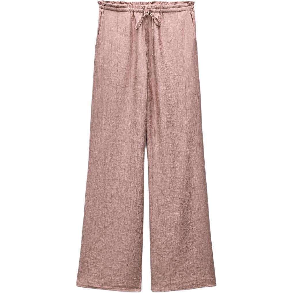 

Повседневные брюки женские розовые Zara