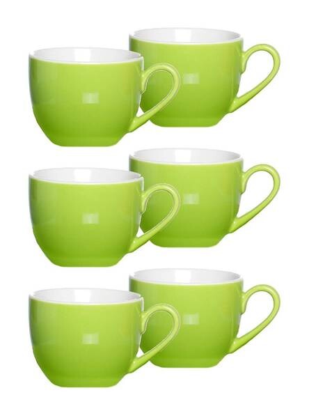 

Чашки для эспрессо doppio, набор из 6 шт. Ritzenhoff, зеленый