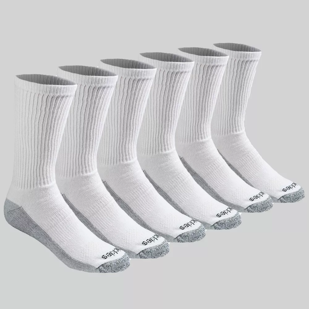

Носки мужские Dickies Dri-Tech Crew, 6 пар, цвет White