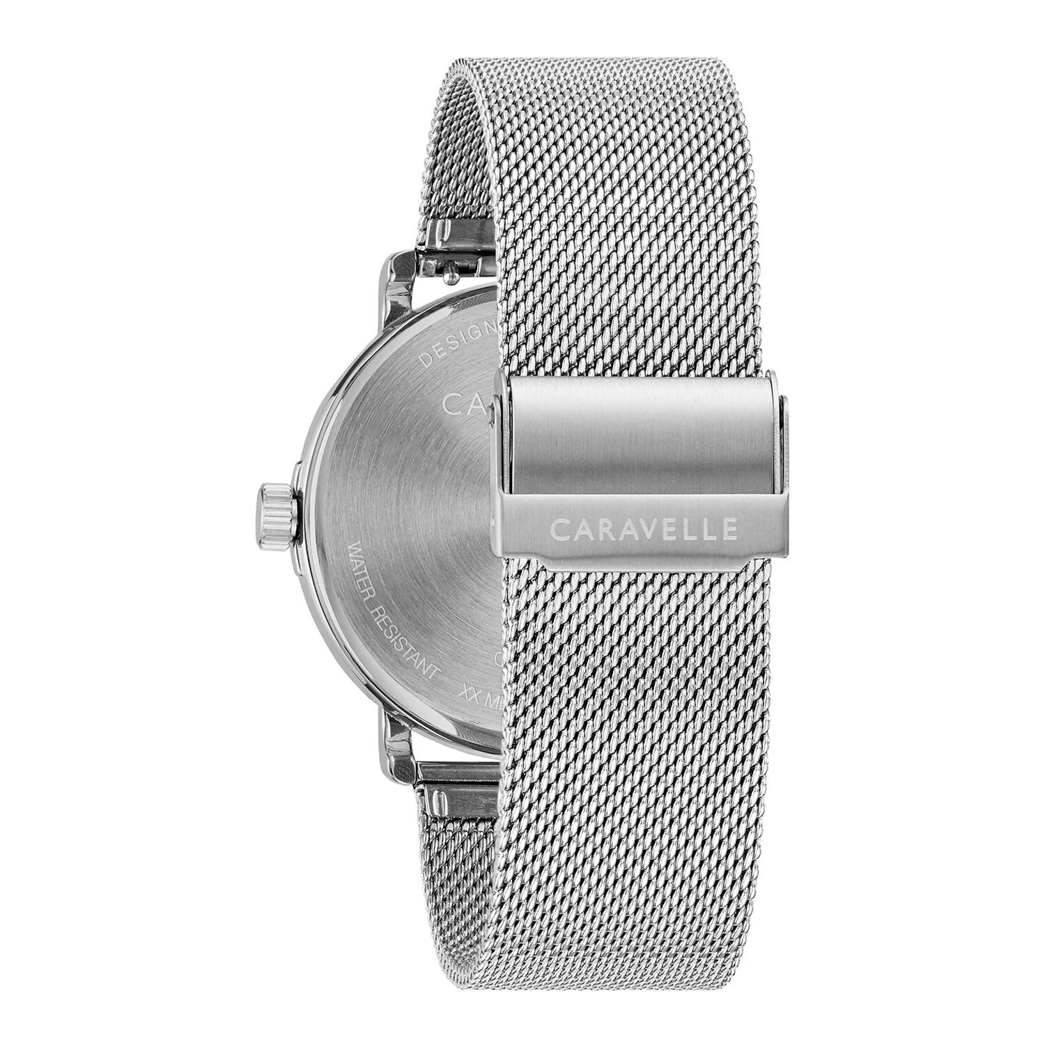 

Мужские часы с сеткой из нержавеющей стали — 43A149 Caravelle by Bulova