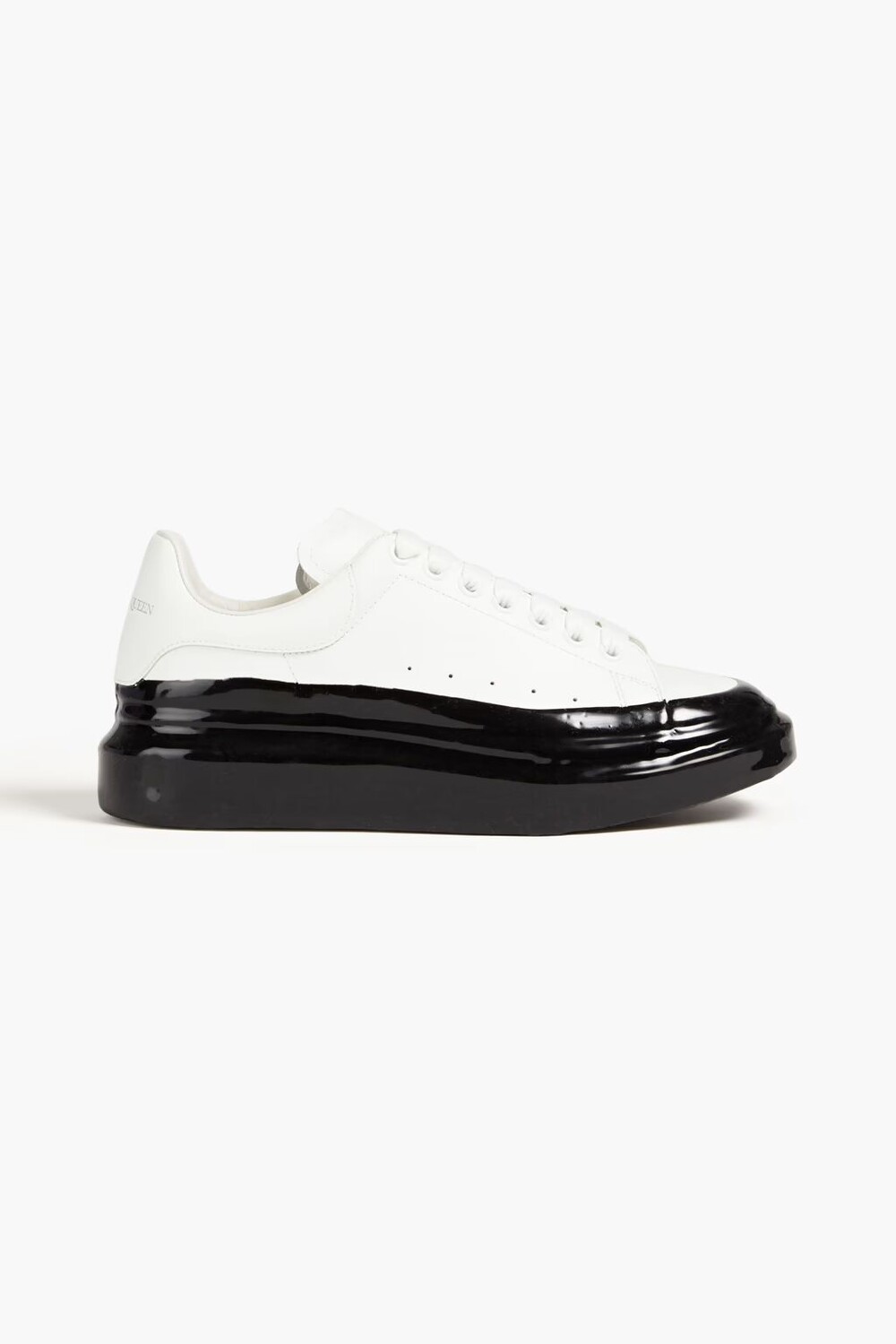 

Кожаные кроссовки Alexander Mcqueen, черный
