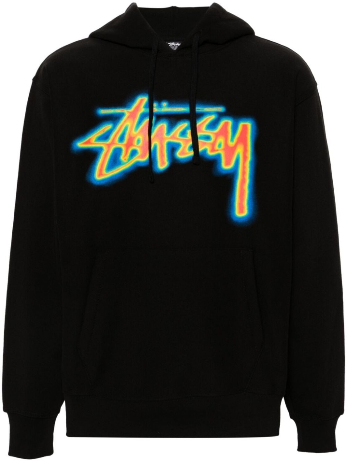 

Stüssy худи Thermal Stock, черный