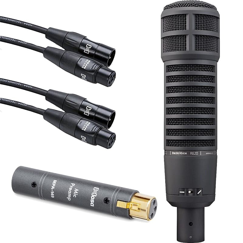 

Динамический микрофон Electro-Voice RE20 Cardioid Dynamic Microphone