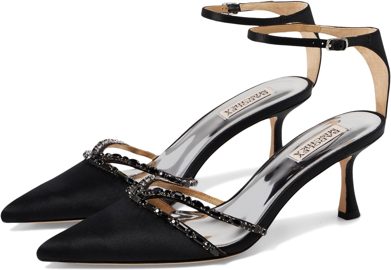 

Туфли Zendaya Badgley Mischka, черный