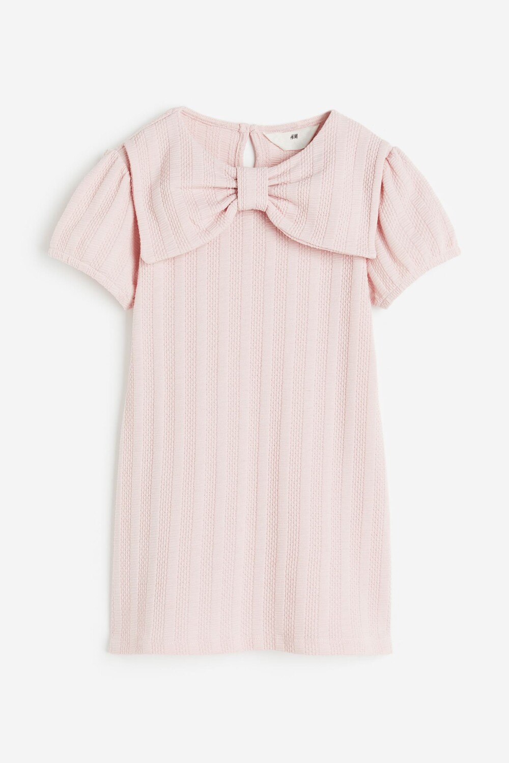 

Платье H&M Kids Bow-detail, светло-розовый