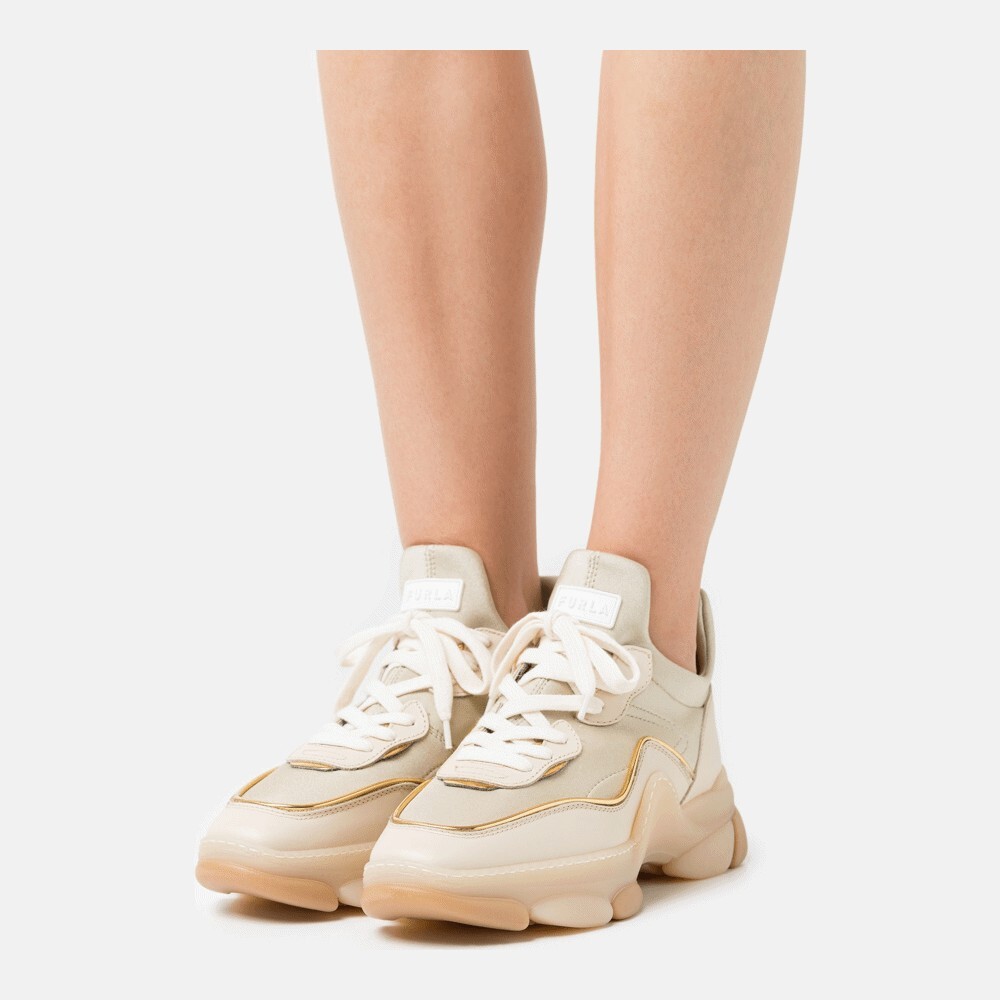 

Кроссовки Furla Zapatillas, sand/pergamena/color oro light