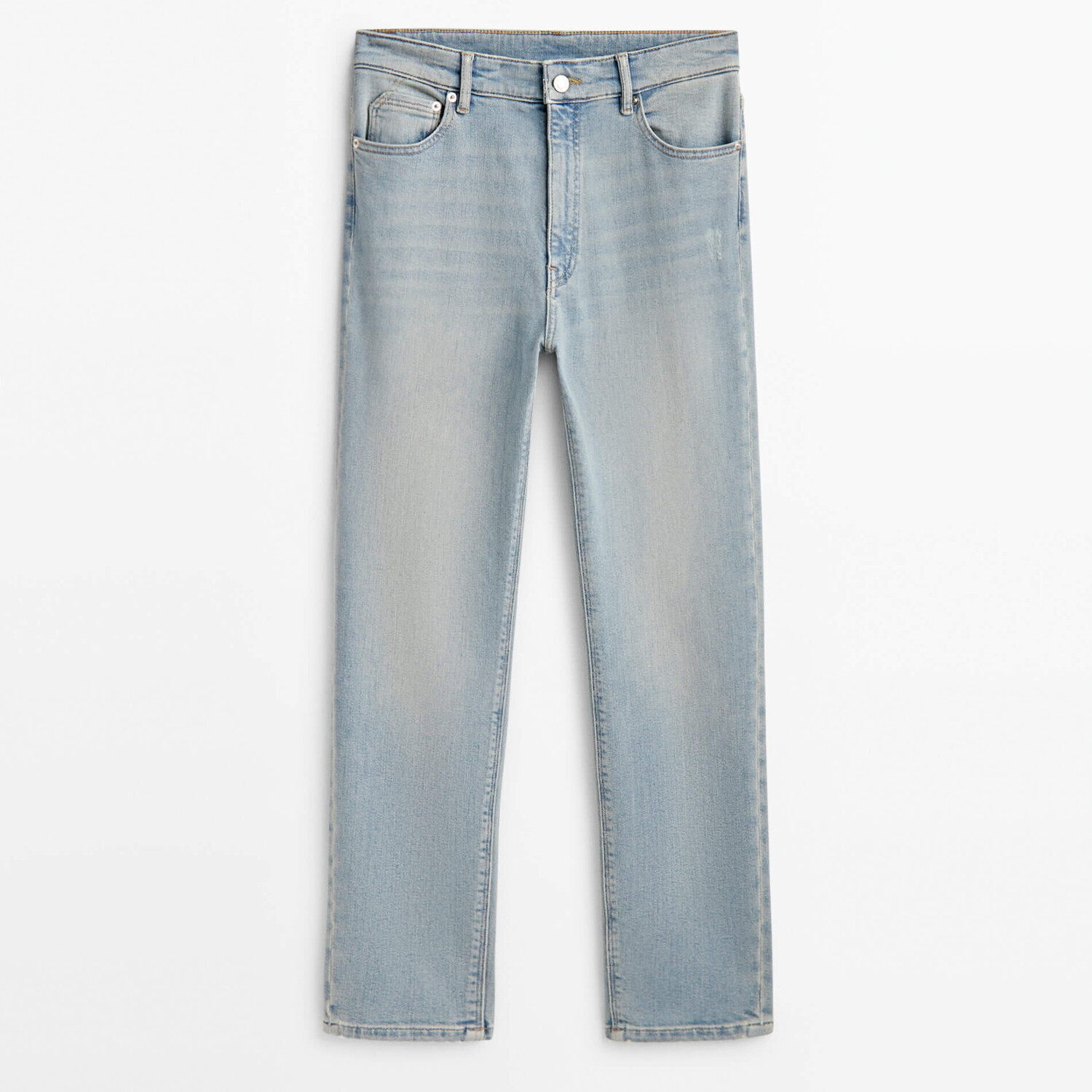 

Джинсы Massimo Dutti High-Waist Skinny, голубой