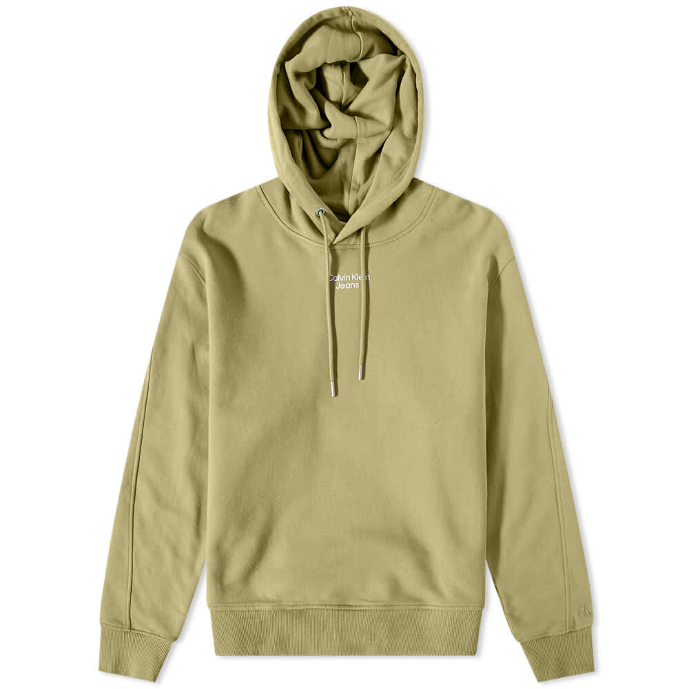 

Толстовка Calvin Klein Stacked Logo Hoody, Коричневый