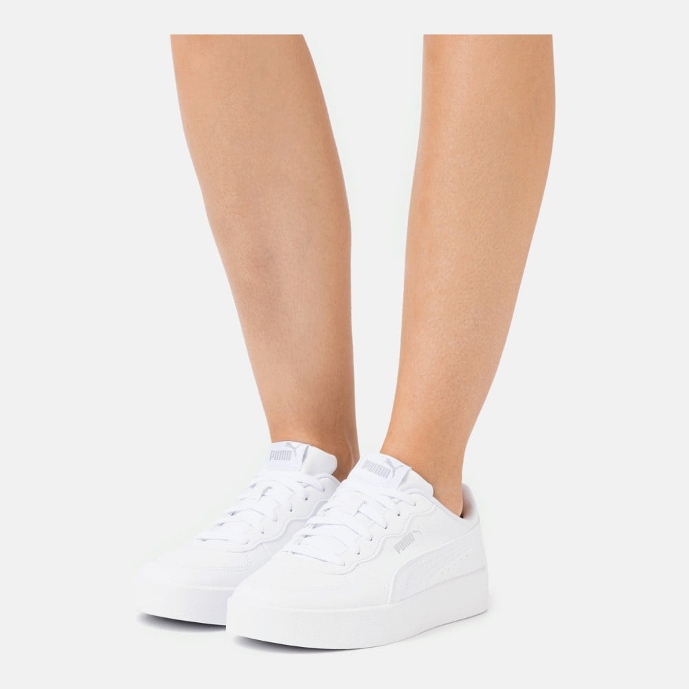 Кроссовки Puma Skye Clean, white/silver - фото