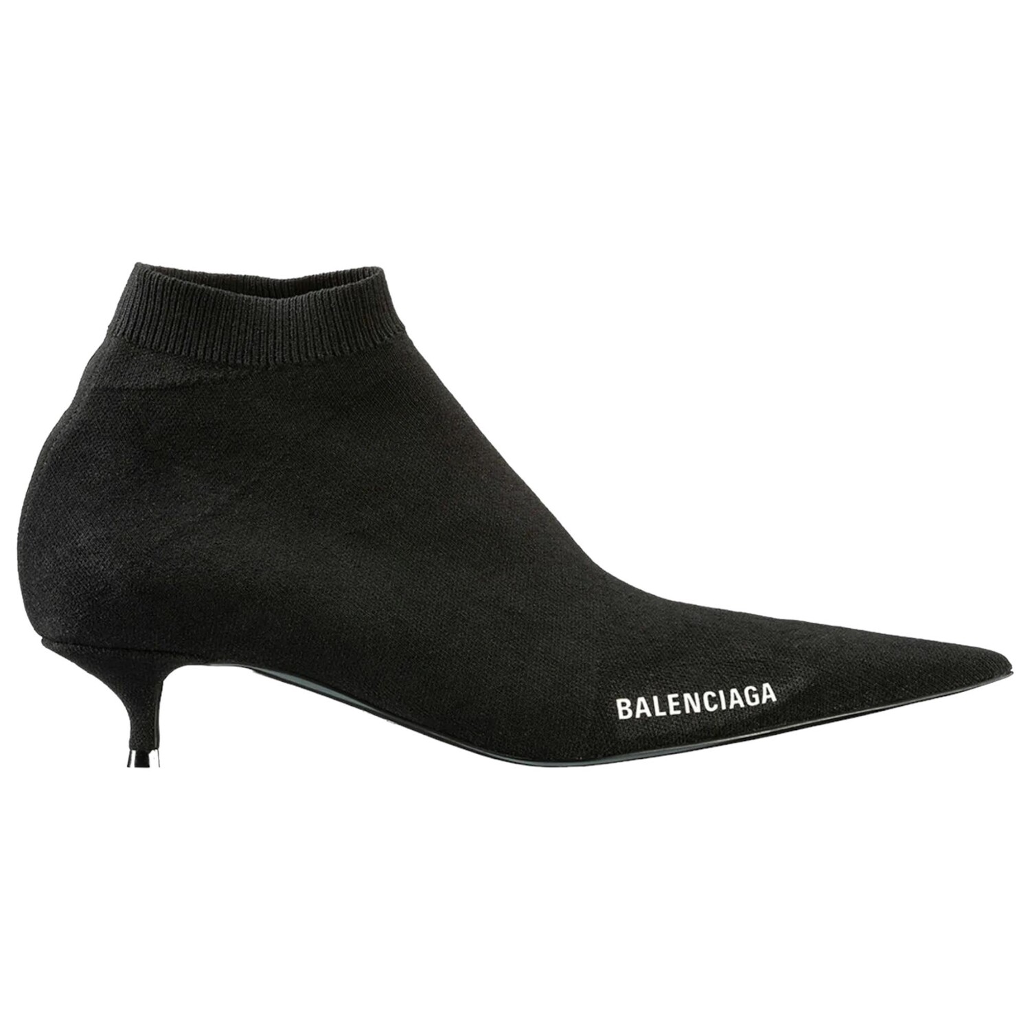 

Ботильоны Balenciaga Knife Knit Sock, черный