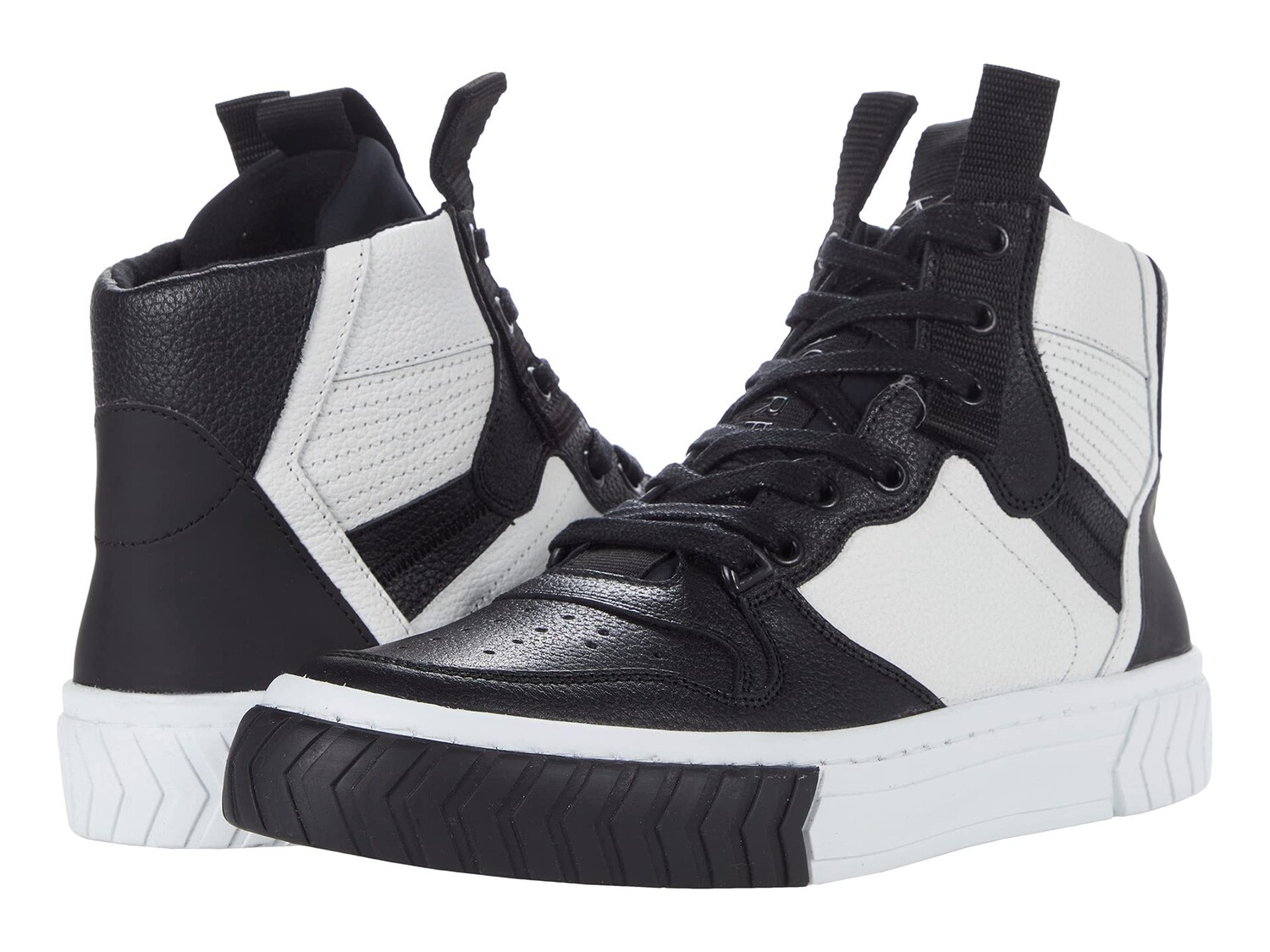 

Кеды Karl Lagerfeld Paris, Leather High-Top Sneaker On Two-Tone Sole