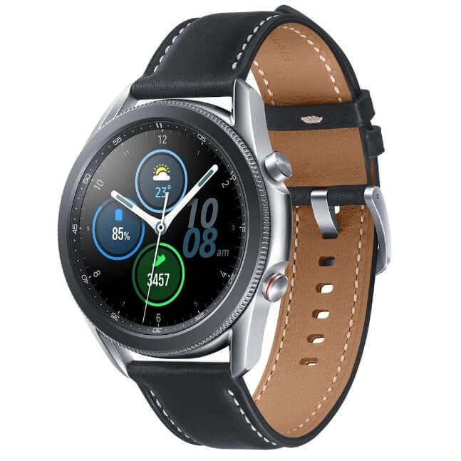 Умные часы Samsung Galaxy Watch 3, 45 мм, серебристый – купить из-за границы через сервис «CDEK.Shopping»