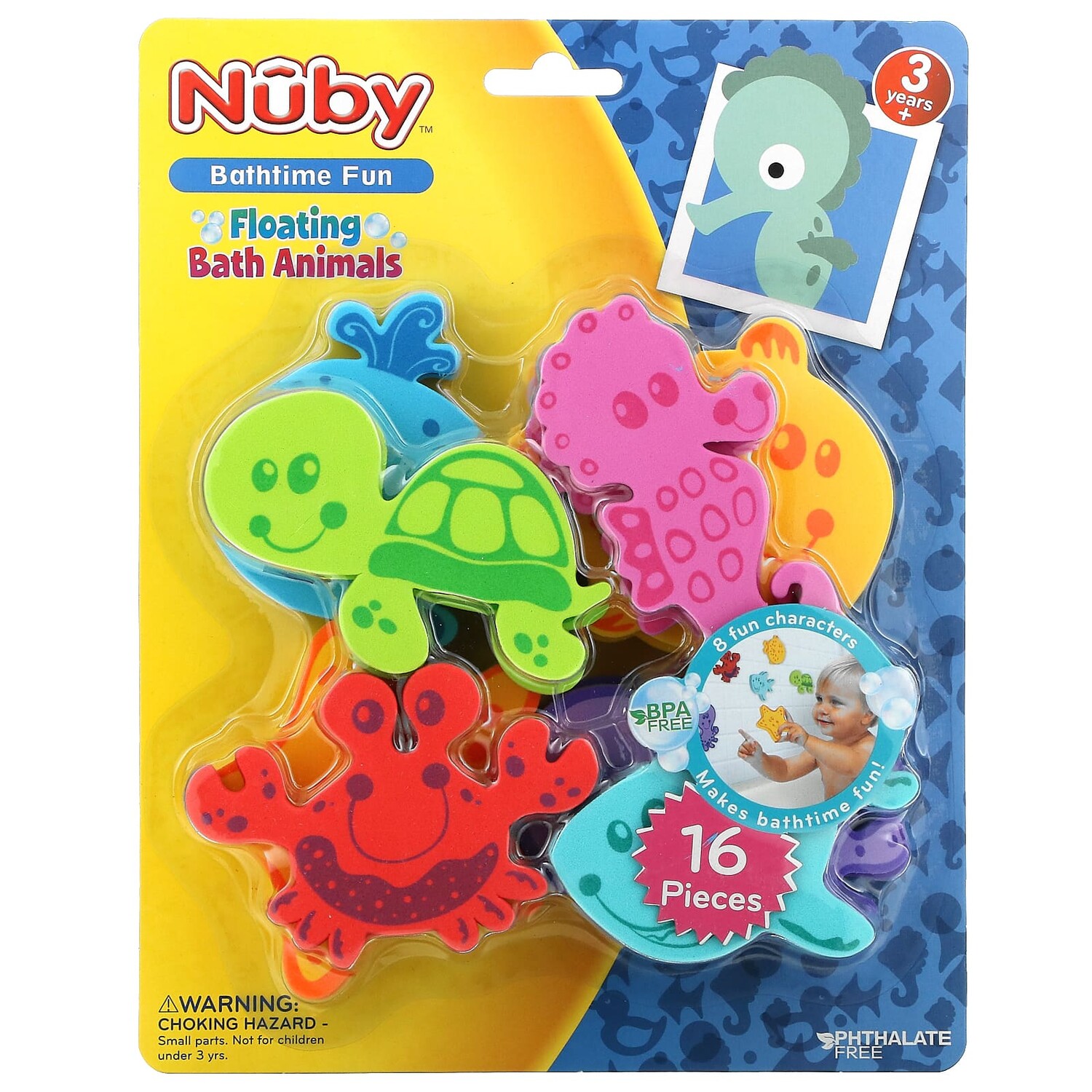 

Плавающие Животные Nuby для ванн для детей от 3 лет