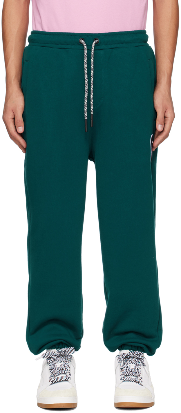 цена Зеленые брюки Puma Edition Lounge AMI Alexandre Mattiussi