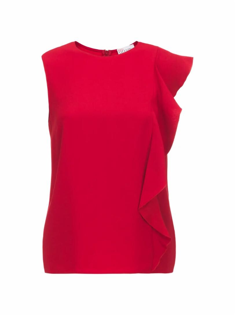 

Топ с оборками RED Valentino