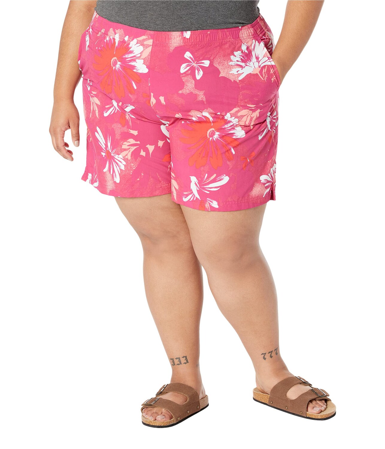 

Шорты Columbia, Plus Size Sandy River II Printed Shorts